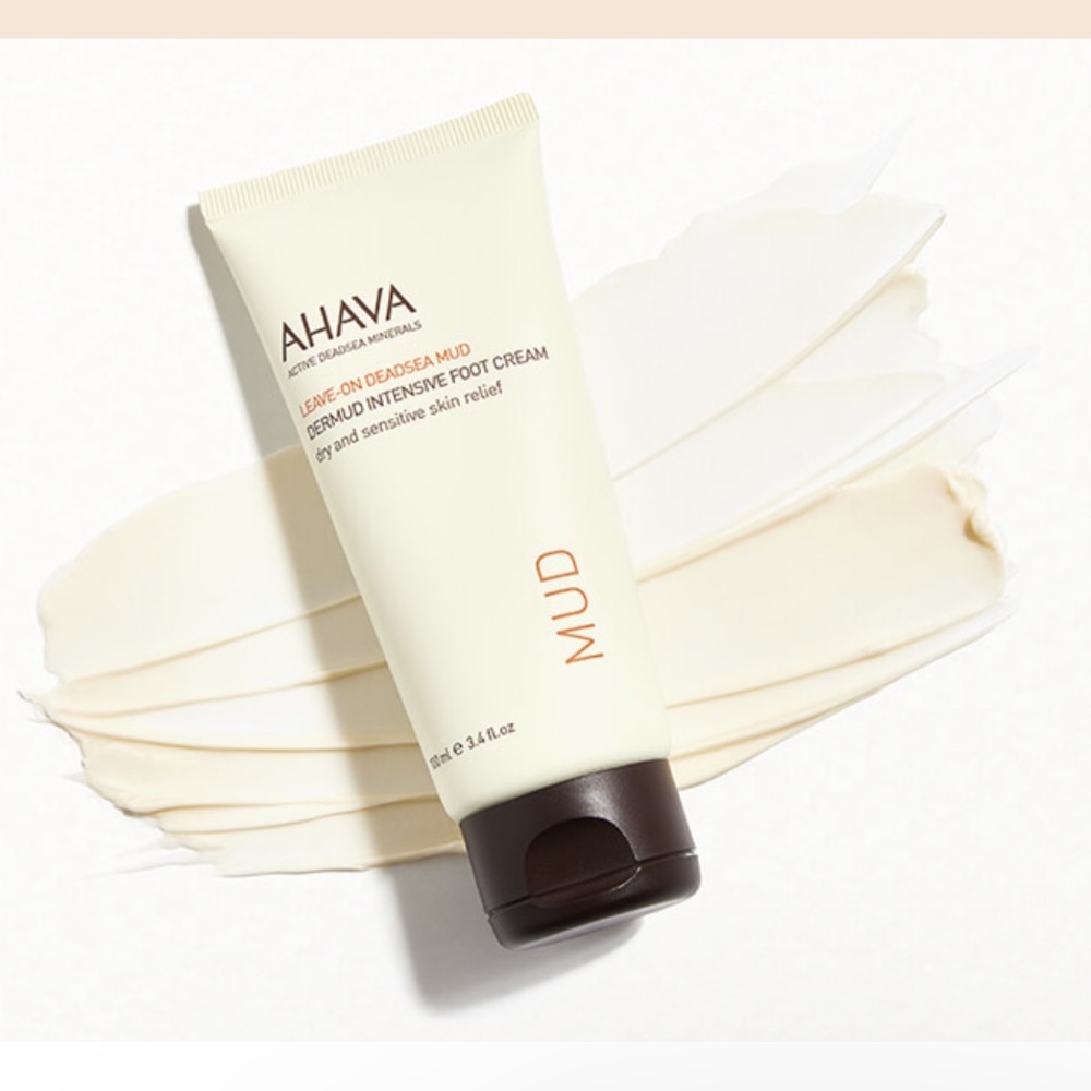 Ahava Dermud Intensive Foot Cream Dead Sea Mud 100ml - New
